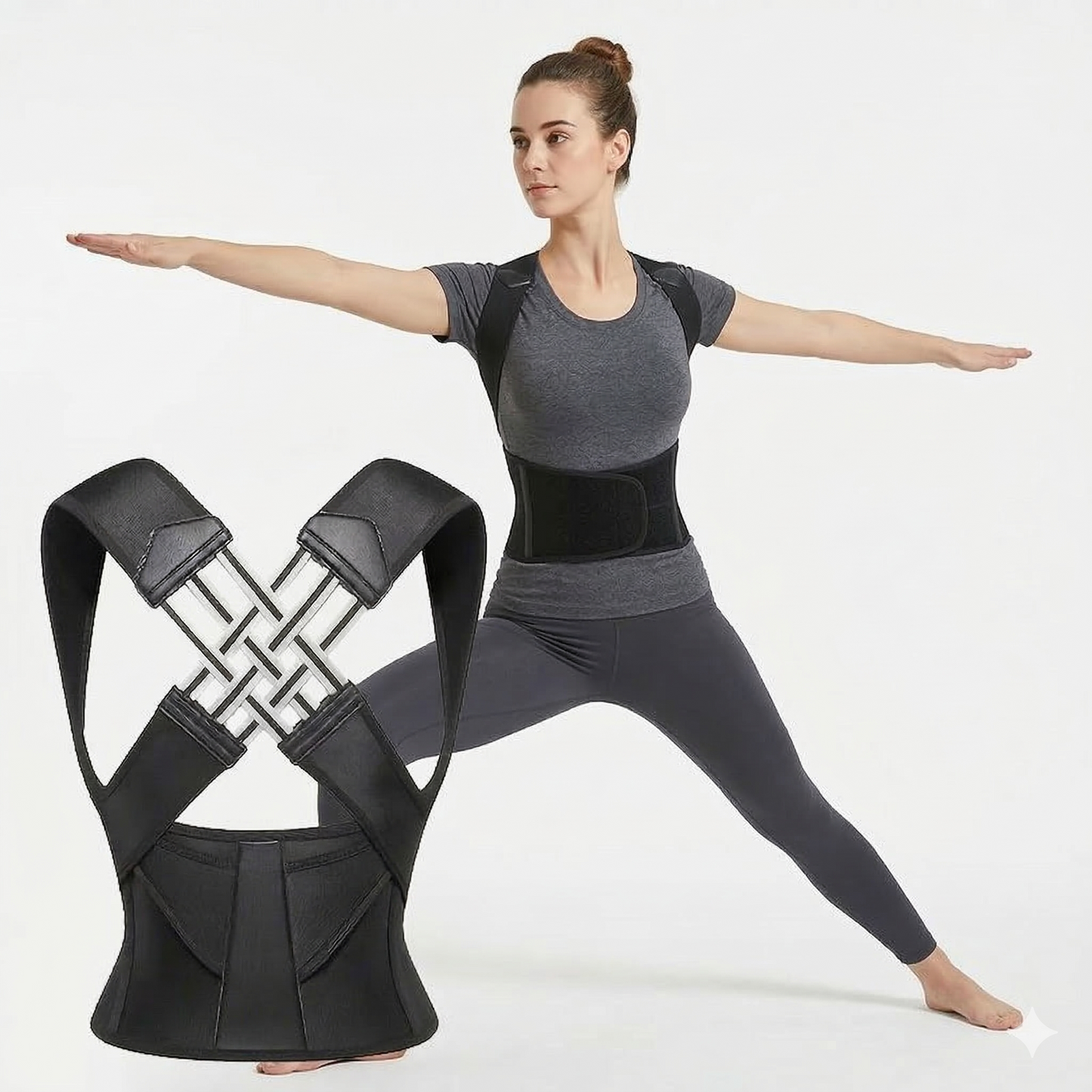 Instant Posture Corrector Belt – Shoulder Support for Men & Women