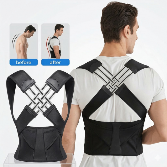 Instant Posture Corrector Belt –  Shoulder Support for Men &amp; Women